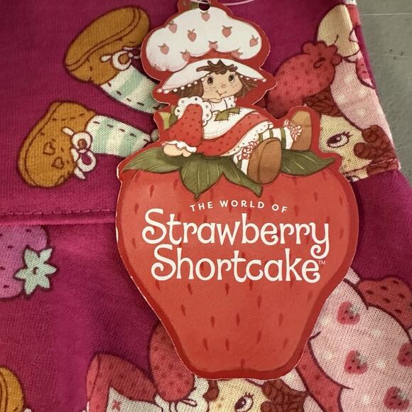 Strawberry Shortcake Toddler Girls Print Dress with Short Sleeves size 4T New - Picture 3 of 6